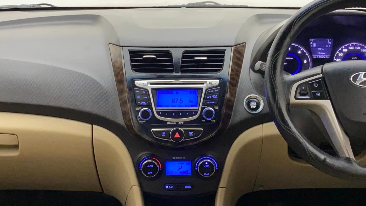 2012 Hyundai Verna FLUIDIC 1.6 CRDI SX OPT, Diesel, Manual, 1,16,021 km, Air Conditioner