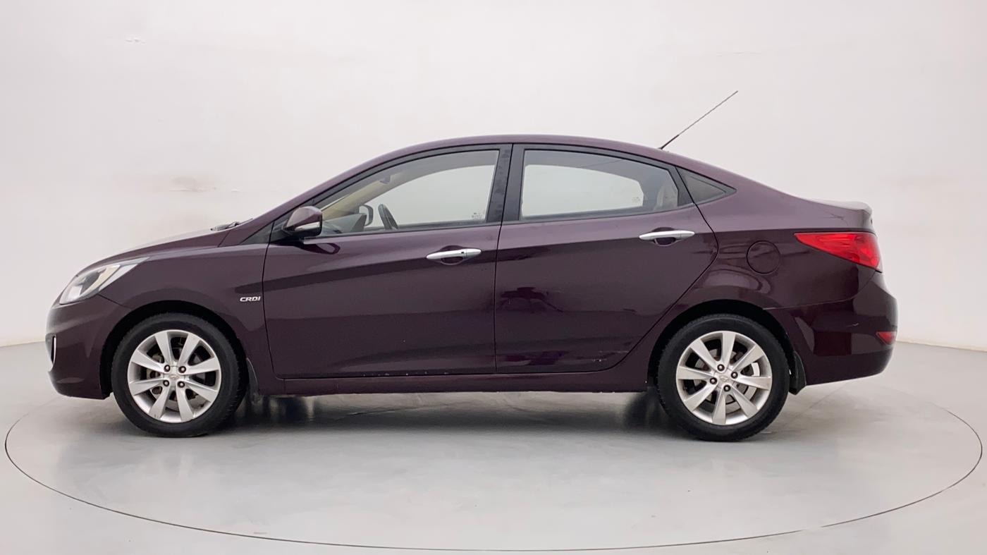 2012 Hyundai Verna FLUIDIC 1.6 CRDI SX OPT, Diesel, Manual, 1,16,021 km, Left Side