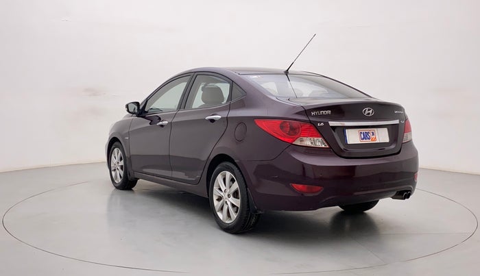 2012 Hyundai Verna FLUIDIC 1.6 CRDI SX OPT, Diesel, Manual, 1,16,021 km, Left Back Diagonal