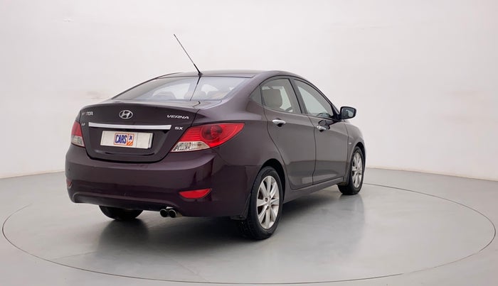 2012 Hyundai Verna FLUIDIC 1.6 CRDI SX OPT, Diesel, Manual, 1,16,021 km, Right Back Diagonal