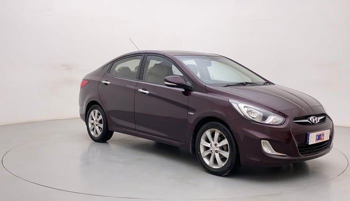 2012 Hyundai Verna FLUIDIC 1.6 CRDI SX OPT, Diesel, Manual, 1,16,021 km, Right Front Diagonal