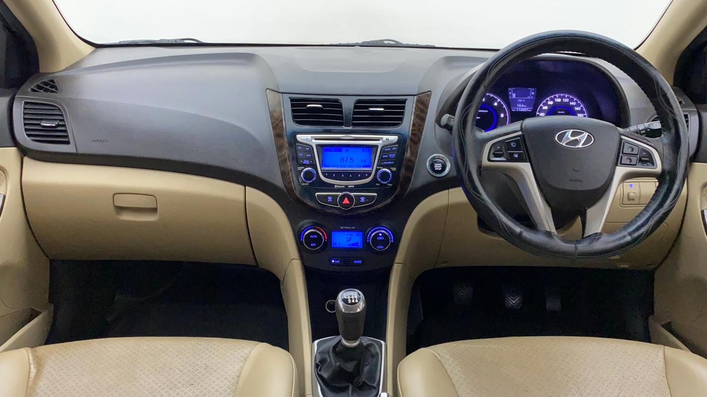 2012 Hyundai Verna FLUIDIC 1.6 CRDI SX OPT, Diesel, Manual, 1,16,021 km, Dashboard