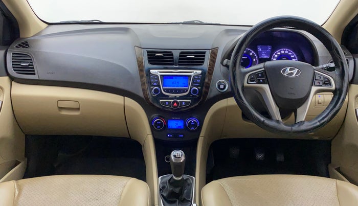 2012 Hyundai Verna FLUIDIC 1.6 CRDI SX OPT, Diesel, Manual, 1,16,021 km, Dashboard