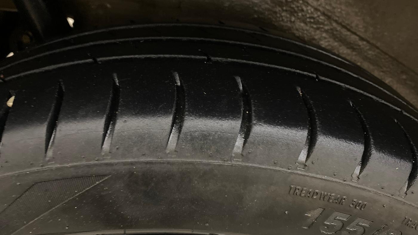 2018 Maruti Wagon R 1.0 VXI, Petrol, Manual, 63,358 km, Right Rear Tyre Tread