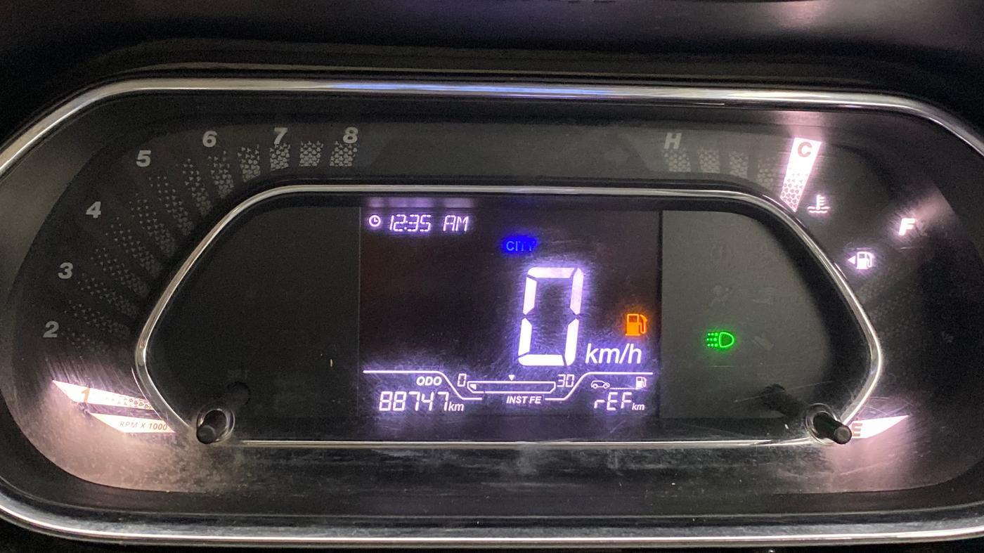 2021 Tata NEXON XZ PLUS PETROL, Petrol, Manual, 88,746 km, Odometer Image