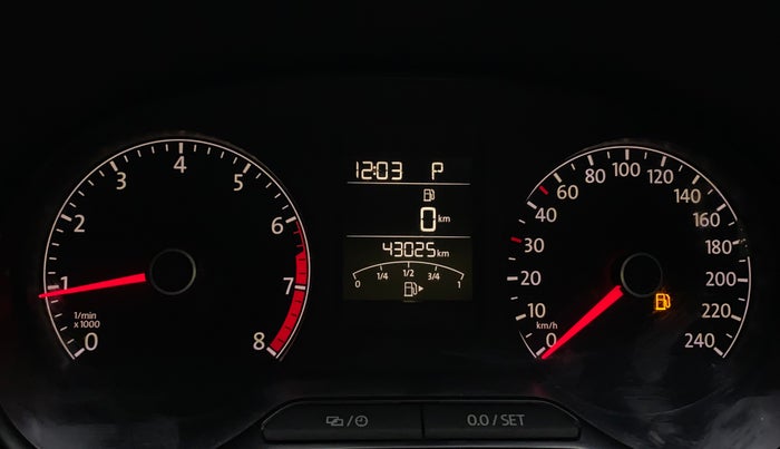 2017 Volkswagen Polo GT TSI AT, Petrol, Automatic, 43,020 km, Odometer Image