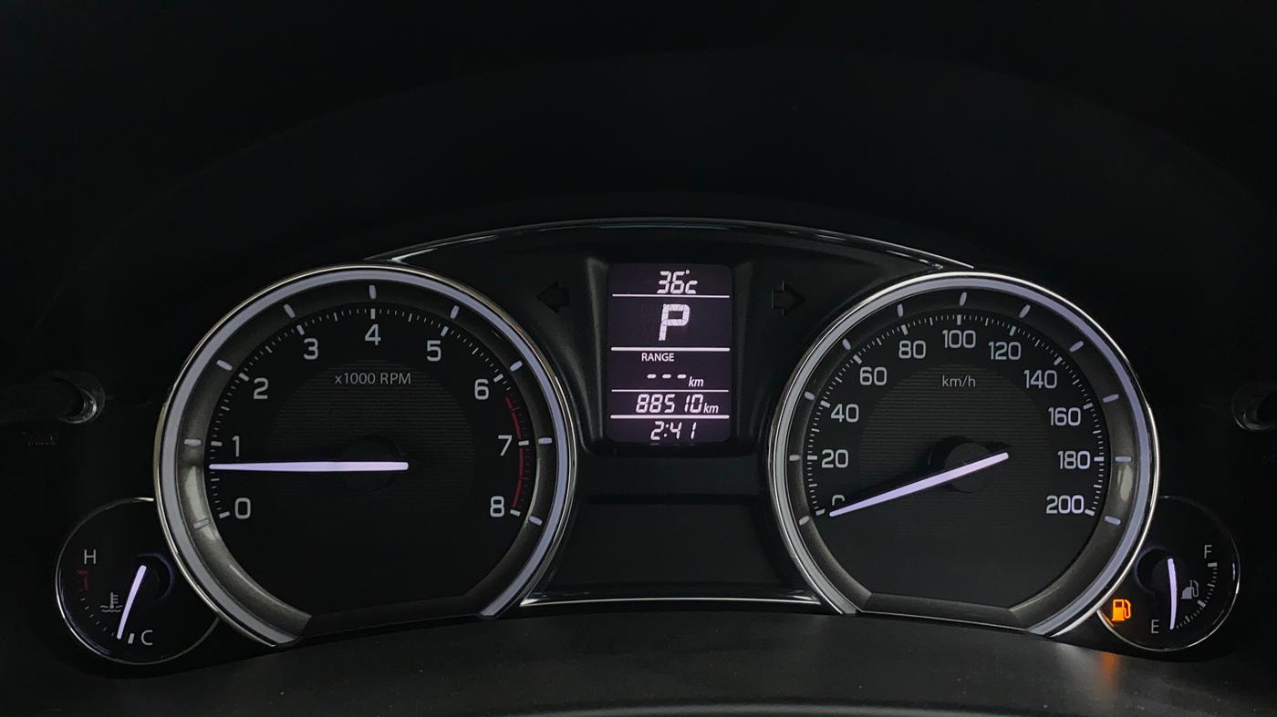 2017 Maruti Ciaz ZETA 1.4  AT PETROL, Petrol, Automatic, 88,506 km, Odometer Image
