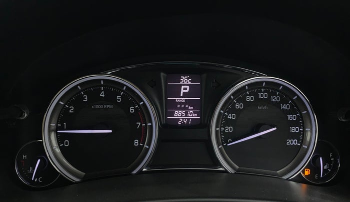 2017 Maruti Ciaz ZETA 1.4  AT PETROL, Petrol, Automatic, 88,506 km, Odometer Image
