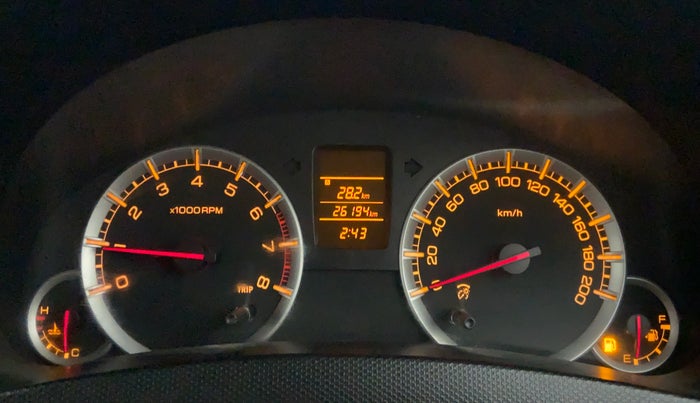 2014 Maruti Swift VXI D, Petrol, Manual, 26,169 km, Odometer Image