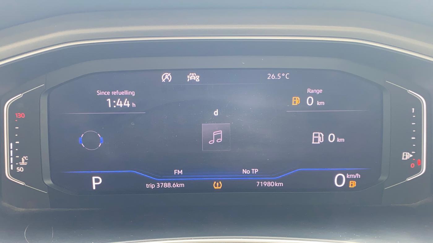 2019 Volkswagen T-ROC 1.5 TSI AT, Petrol, Automatic, 72,018 km, Odometer Image