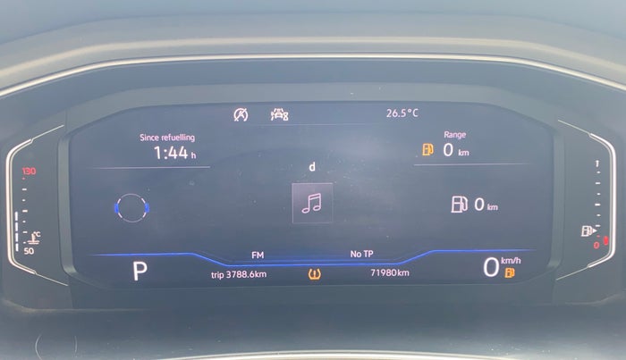 2019 Volkswagen T-ROC 1.5 TSI AT, Petrol, Automatic, 71,945 km, Odometer Image