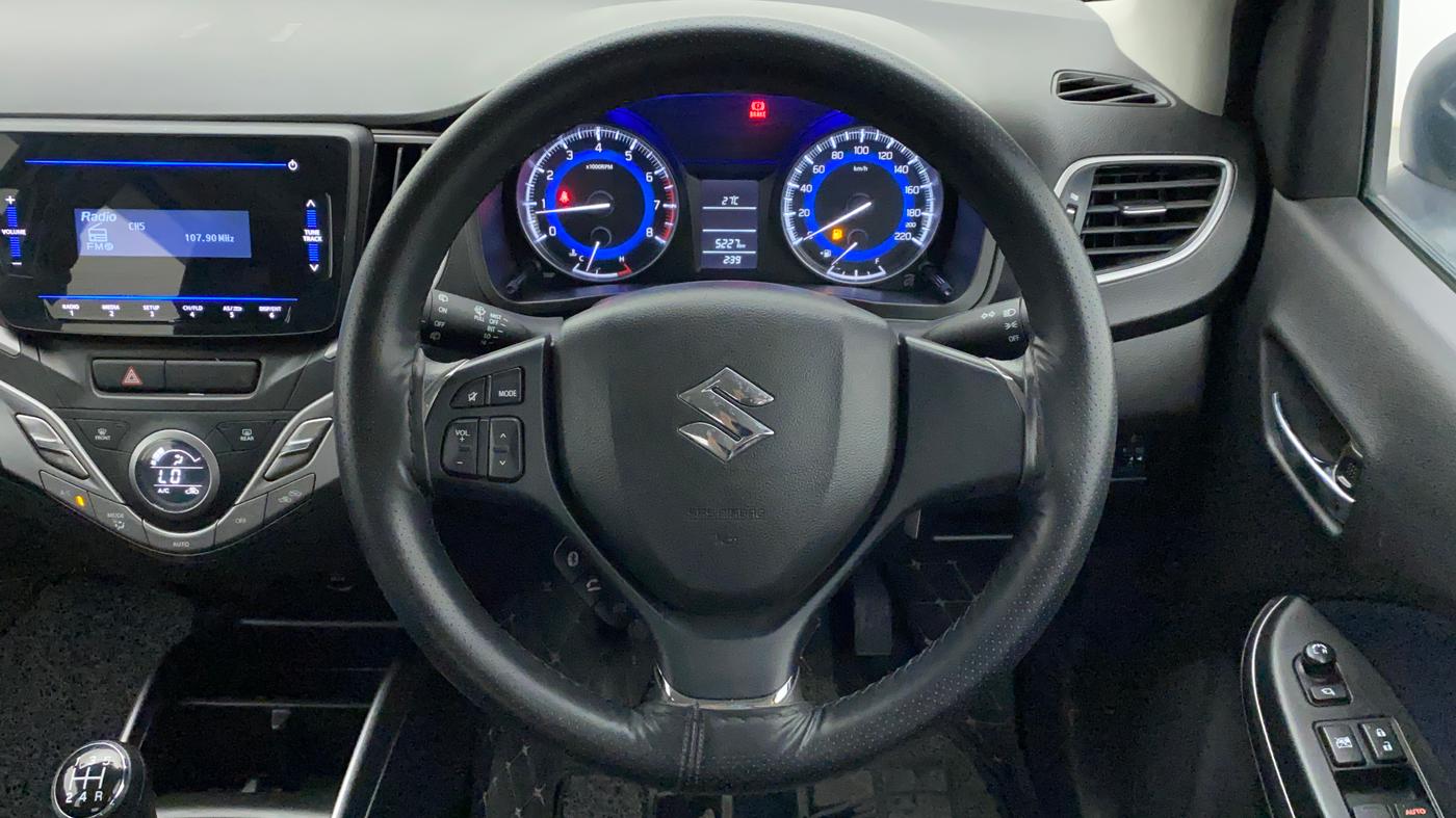 2021 Maruti Baleno DELTA PETROL 1.2, Petrol, Manual, 5,227 km, Steering Wheel Close Up