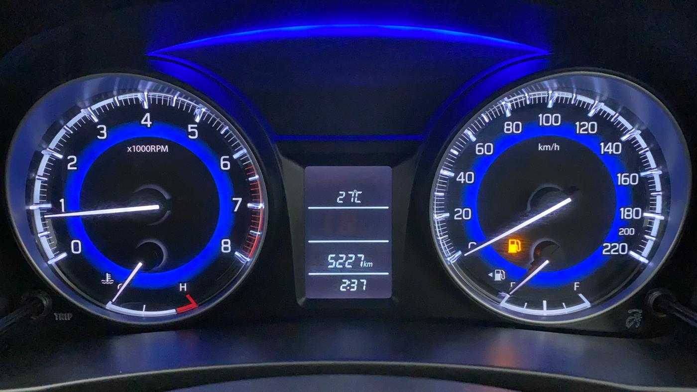 2021 Maruti Baleno DELTA PETROL 1.2, Petrol, Manual, 5,227 km, Odometer Image