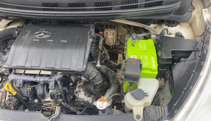 2015 Hyundai Grand i10 ASTA (O) 1.2 KAPPA VTVT, Petrol, Manual, 92,198 km, Engine View - Left