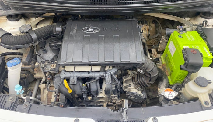 2015 Hyundai Grand i10 ASTA (O) 1.2 KAPPA VTVT, Petrol, Manual, 92,198 km, Engine View