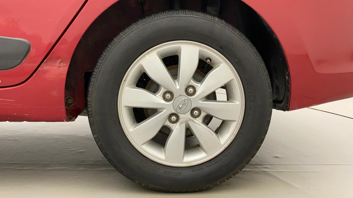2014 Hyundai Xcent S (O) 1.2, Petrol, Manual, 88,848 km, Left Rear Wheel