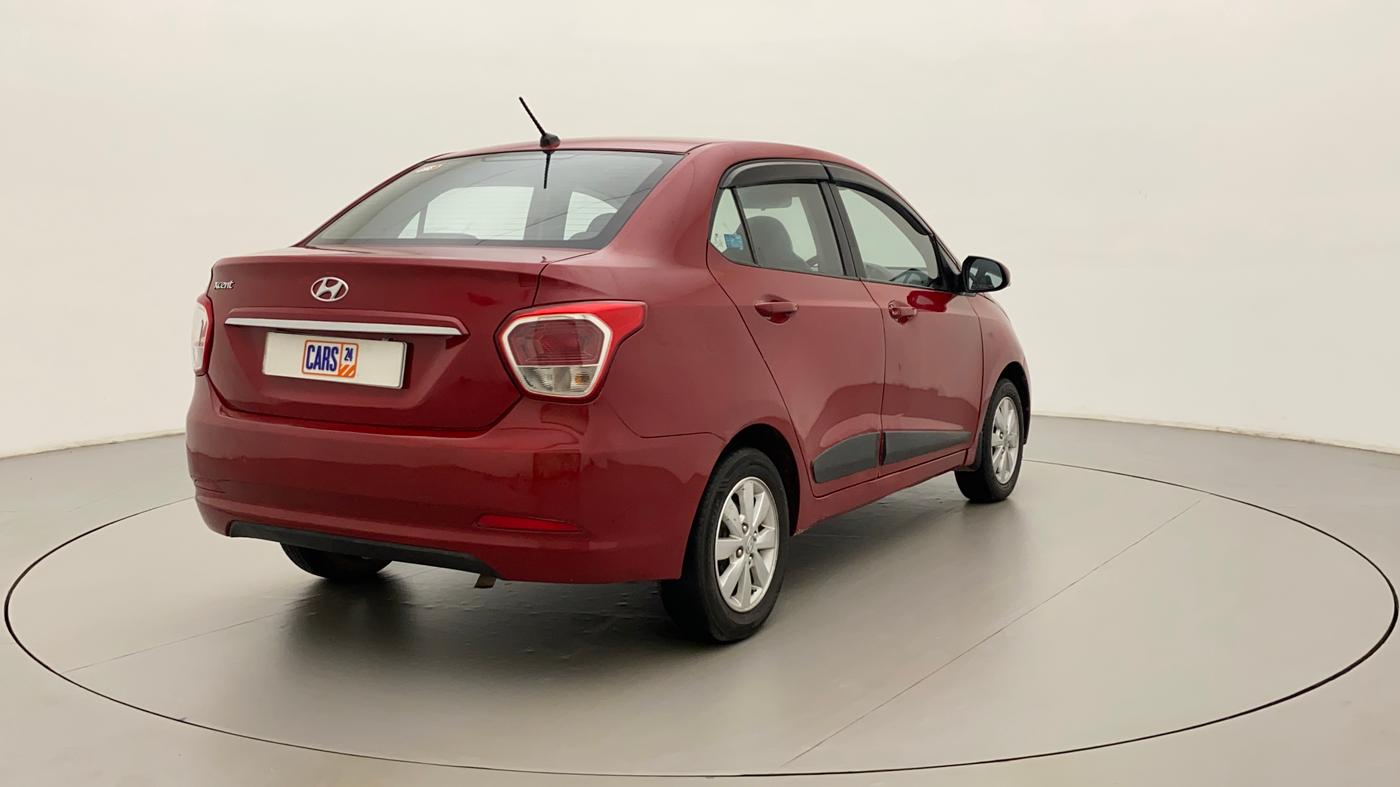 2014 Hyundai Xcent S (O) 1.2, Petrol, Manual, 88,848 km, Right Back Diagonal