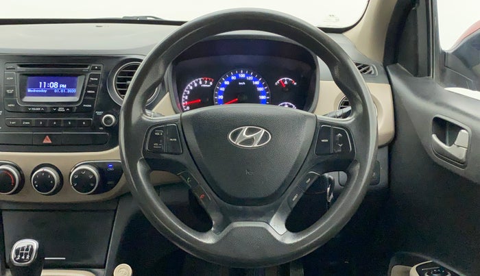2014 Hyundai Xcent S (O) 1.2, Petrol, Manual, 88,848 km, Steering Wheel Close Up