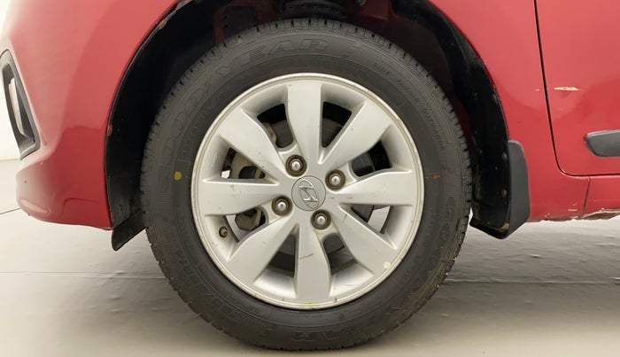 2014 Hyundai Xcent S (O) 1.2, Petrol, Manual, 88,848 km, Left Front Wheel