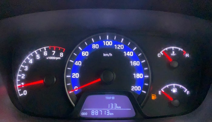 2014 Hyundai Xcent S (O) 1.2, Petrol, Manual, 88,848 km, Odometer Image