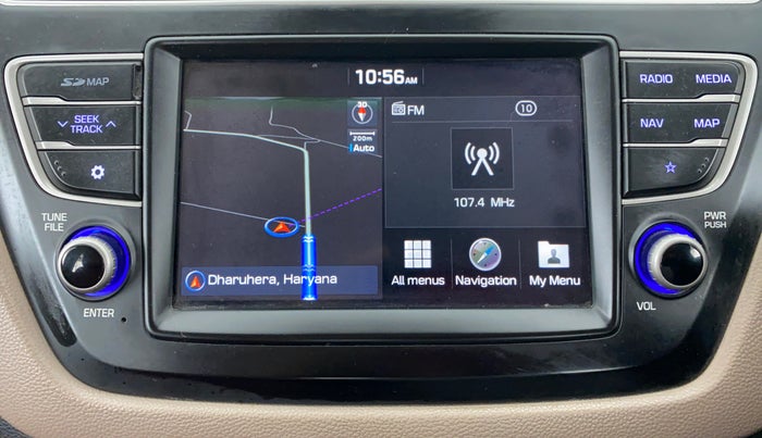 2018 Hyundai Elite i20 ASTA 1.2 (O), Petrol, Manual, 88,210 km, Infotainment System