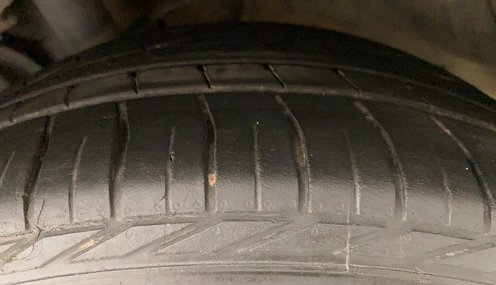 2021 Tata NEXON XZA PLUS SUNROOF DIESEL, Diesel, Automatic, 29,283 km, Left Front Tyre Tread
