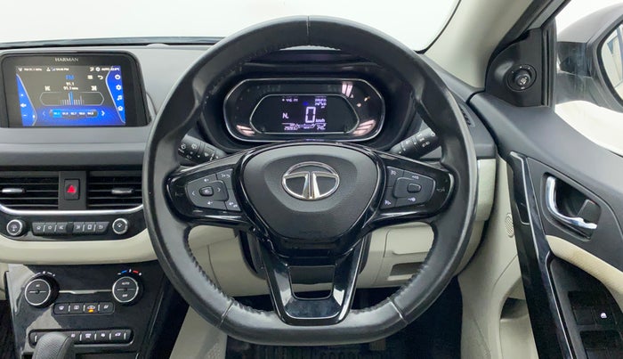 2021 Tata NEXON XZA PLUS SUNROOF DIESEL, Diesel, Automatic, 29,283 km, Steering Wheel Close Up