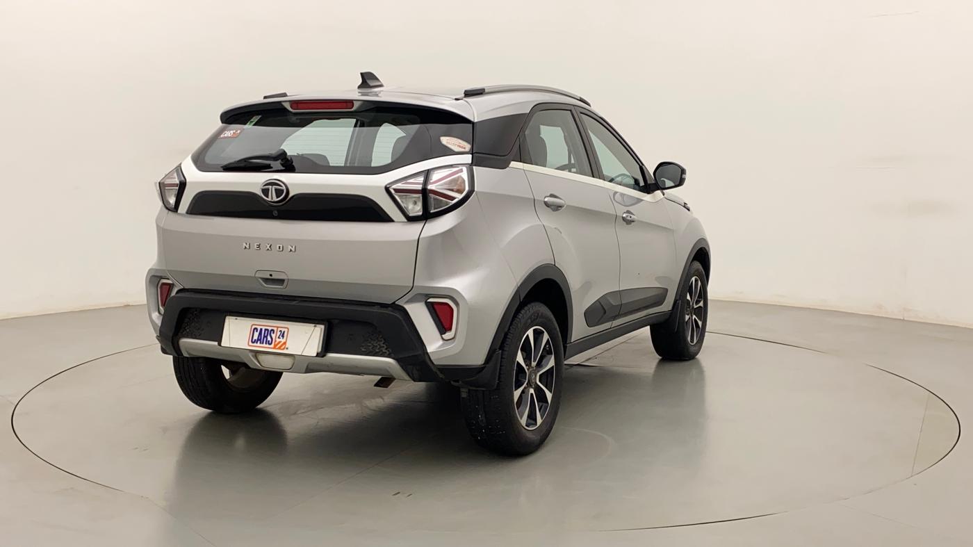 2021 Tata NEXON XZA PLUS SUNROOF DIESEL, Diesel, Automatic, 29,283 km, Right Back Diagonal