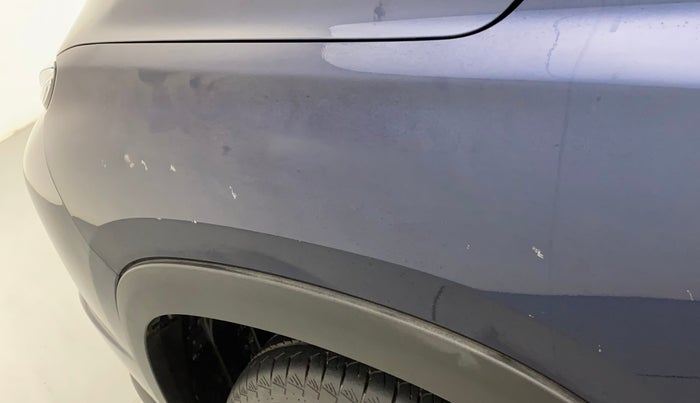 2022 Maruti Grand Vitara ALPHA SMART HYBRID ALLGRIP, Petrol, Manual, 11,806 km, Left fender - Minor scratches