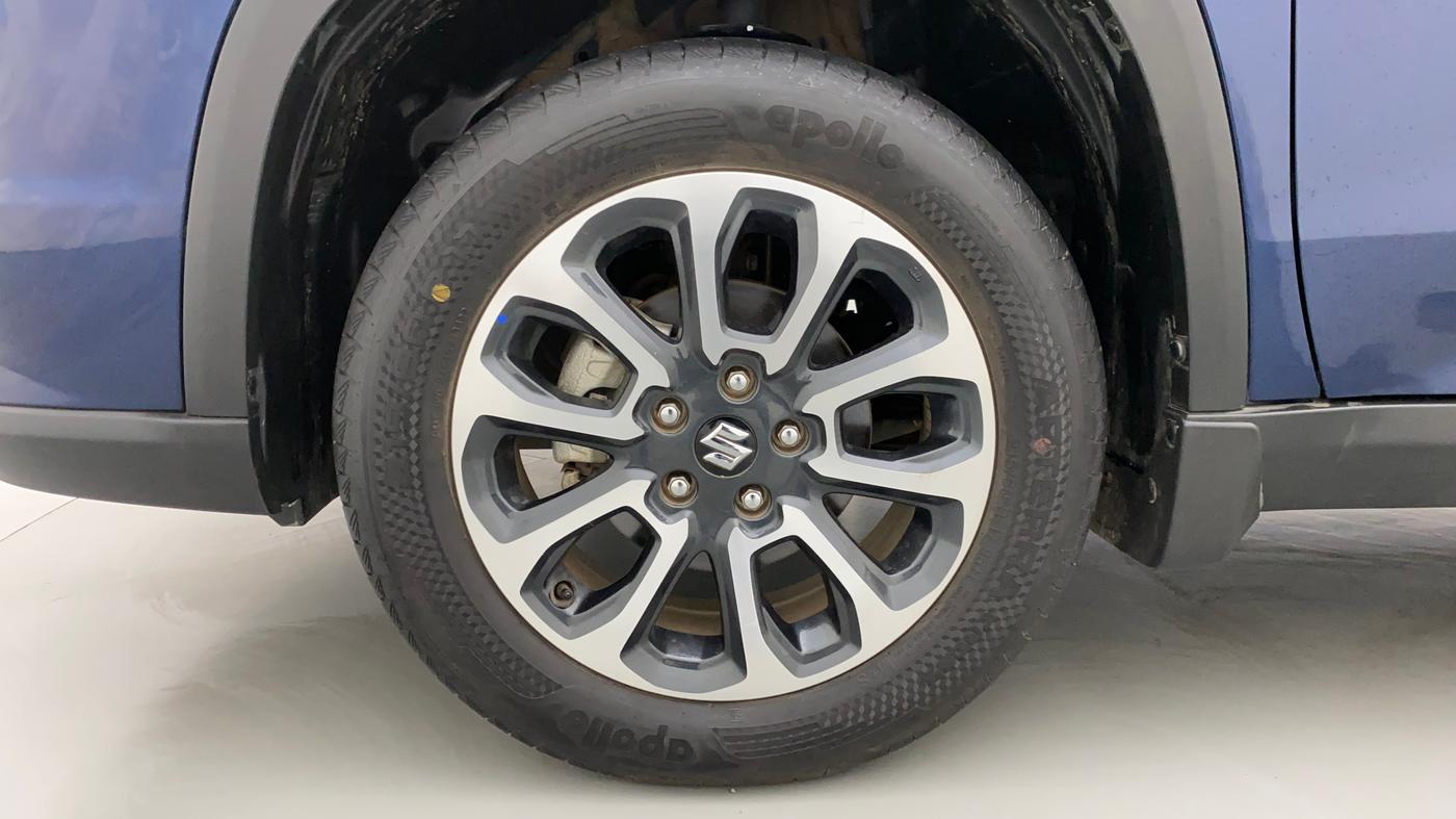 2022 Maruti Grand Vitara ALPHA SMART HYBRID ALLGRIP, Petrol, Manual, 11,806 km, Left Front Wheel