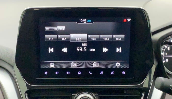 2022 Maruti Grand Vitara ALPHA SMART HYBRID ALLGRIP, Petrol, Manual, 11,806 km, Infotainment System