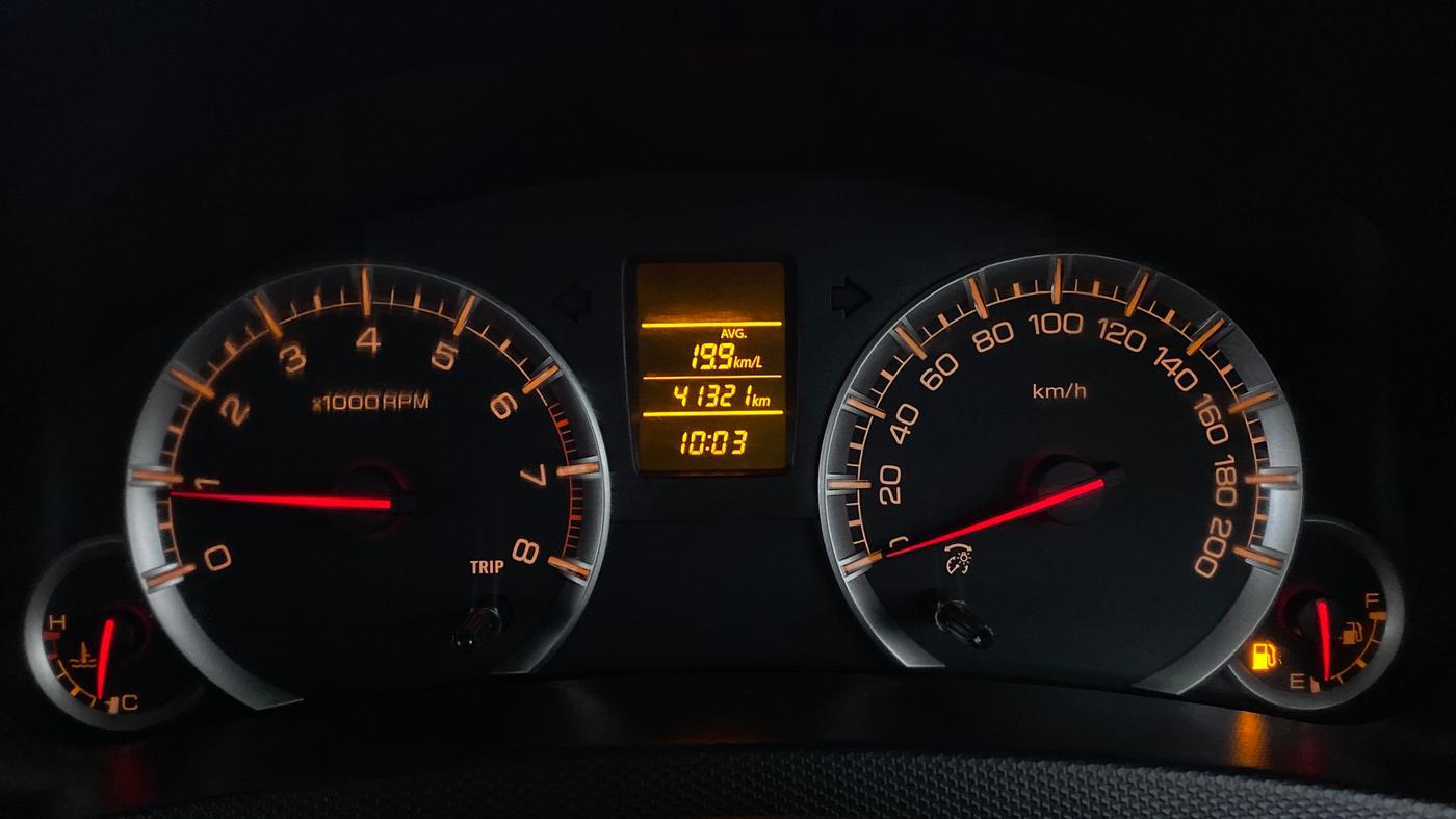 2017 Maruti Swift VXI D, Petrol, Manual, 41,321 km, Odometer Image