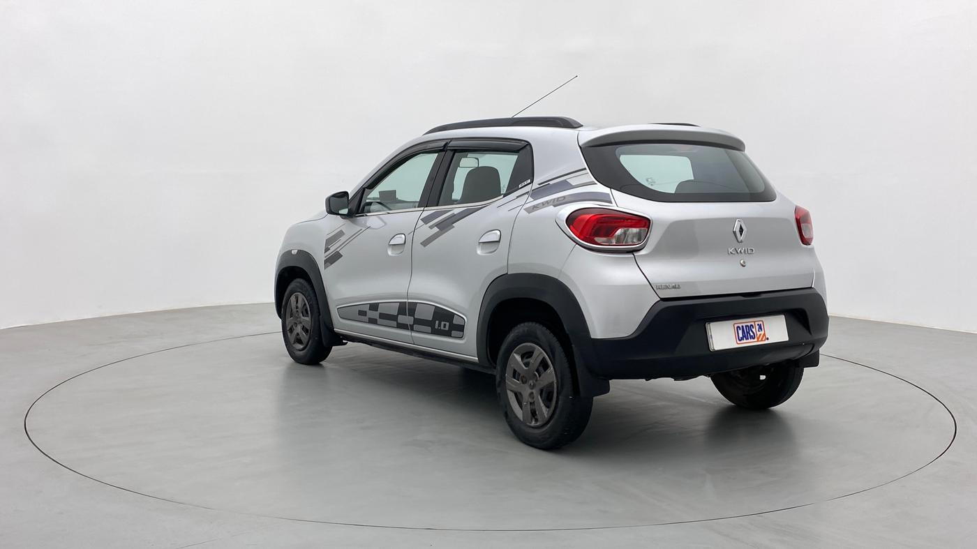 2017 Renault Kwid 1.0 RXT Opt AT, Petrol, Automatic, 43,476 km, Left Back Diagonal