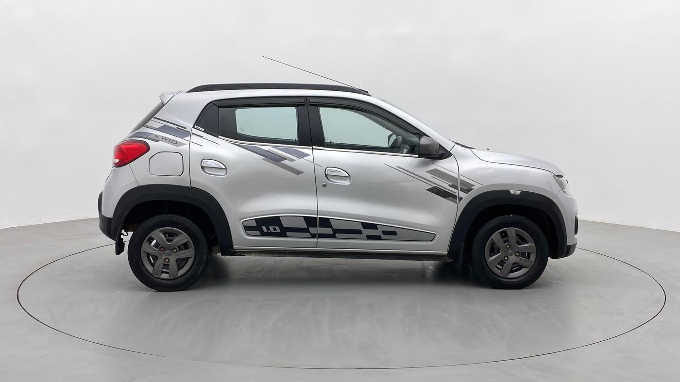 2017 Renault Kwid 1.0 RXT Opt AT, Petrol, Automatic, 43,476 km, Right Side View
