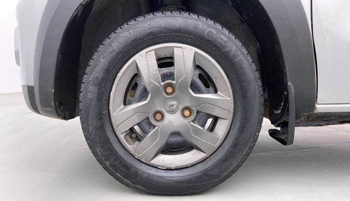 2017 Renault Kwid 1.0 RXT Opt AT, Petrol, Automatic, 43,476 km, Left Front Wheel