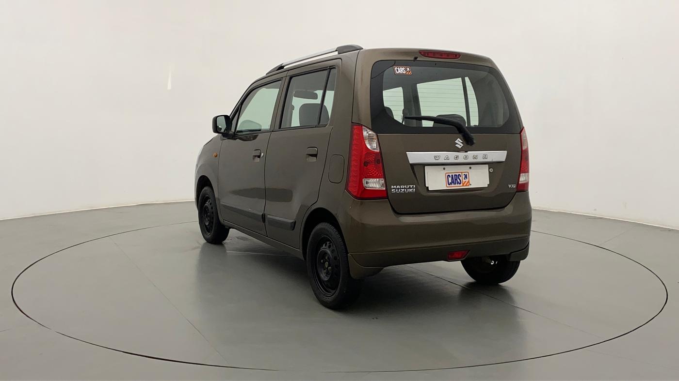 2013 Maruti Wagon R 1.0 VXI, CNG, Manual, 71,137 km, Left Back Diagonal