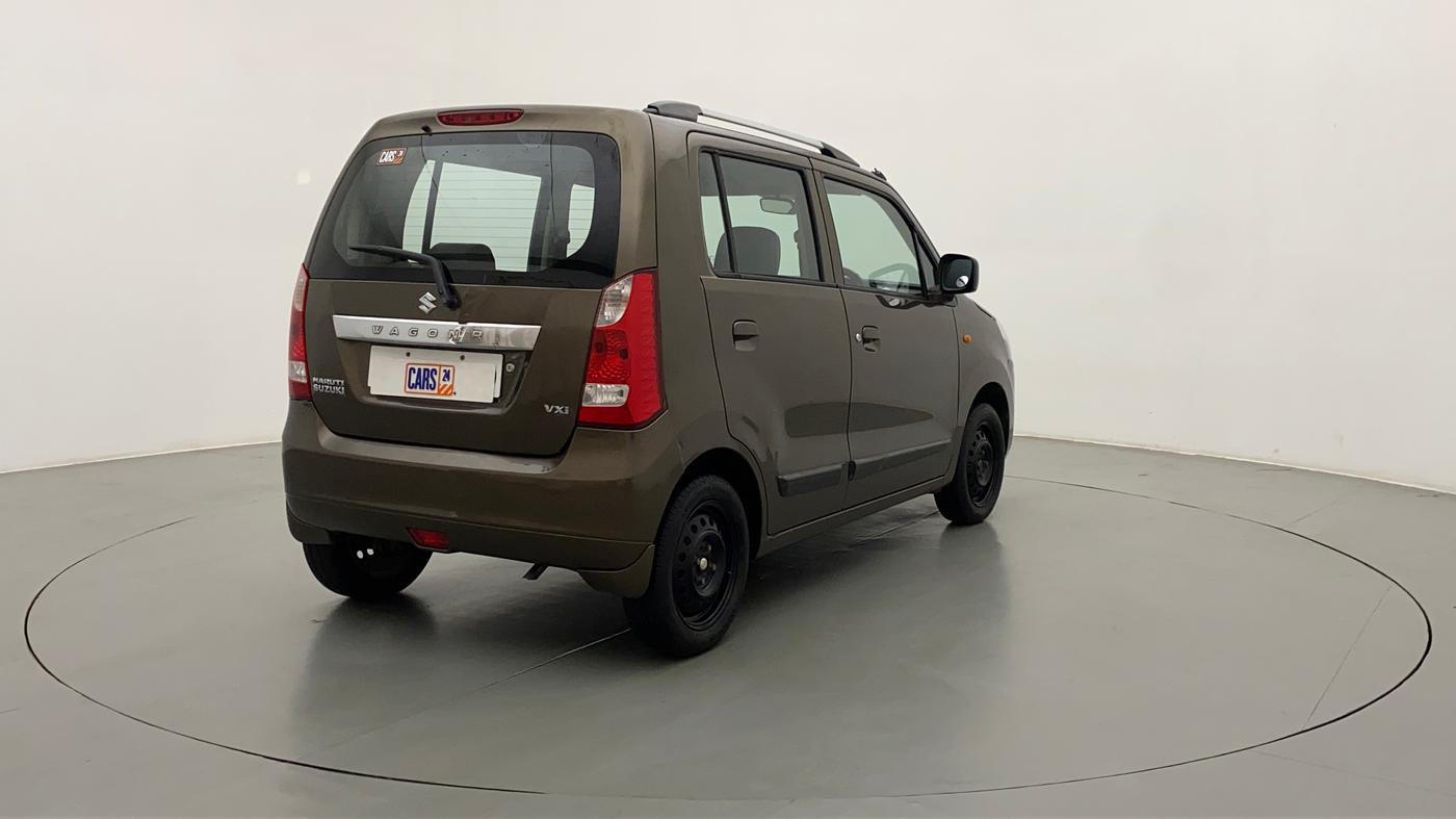 2013 Maruti Wagon R 1.0 VXI, CNG, Manual, 71,137 km, Right Back Diagonal