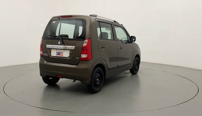 2013 Maruti Wagon R 1.0 VXI, CNG, Manual, 71,137 km, Right Back Diagonal