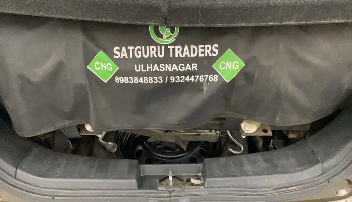 2013 Maruti Wagon R 1.0 VXI, CNG, Manual, 71,137 km, Boot Inside