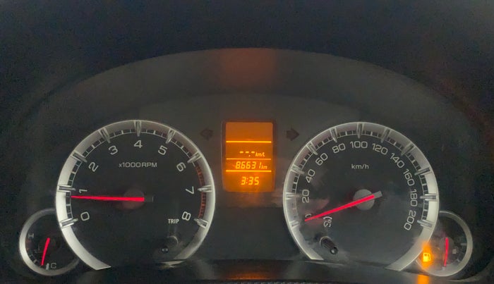 2015 Maruti Swift Dzire VXI, Petrol, Manual, 86,630 km, Odometer Image