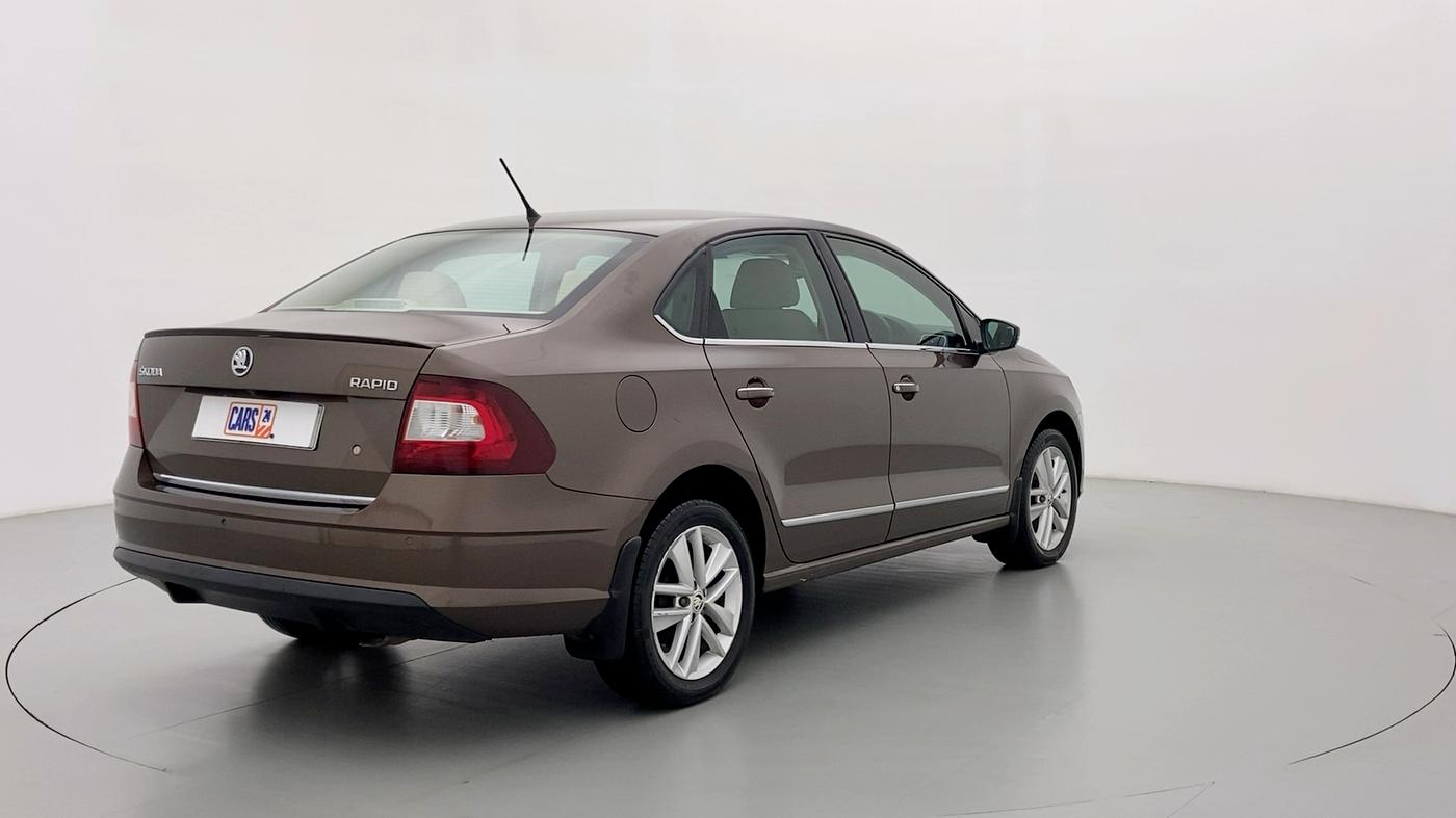 2020 Skoda Rapid STYLE 1.0TSI MT, Petrol, Manual, 20,946 km, Right Back Diagonal