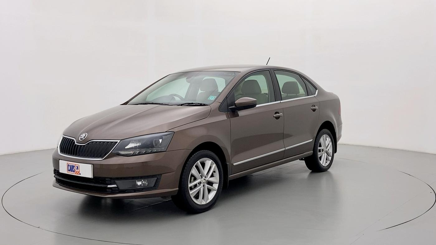 2020 Skoda Rapid STYLE 1.0TSI MT, Petrol, Manual, 20,946 km, Left Front Diagonal
