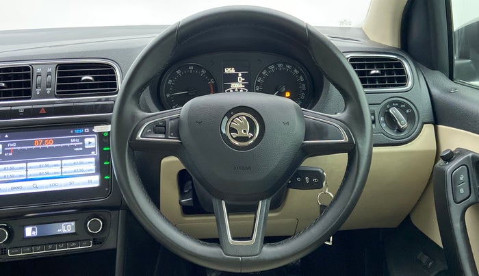 2020 Skoda Rapid STYLE 1.0TSI MT, Petrol, Manual, 20,946 km, Steering Wheel Close Up