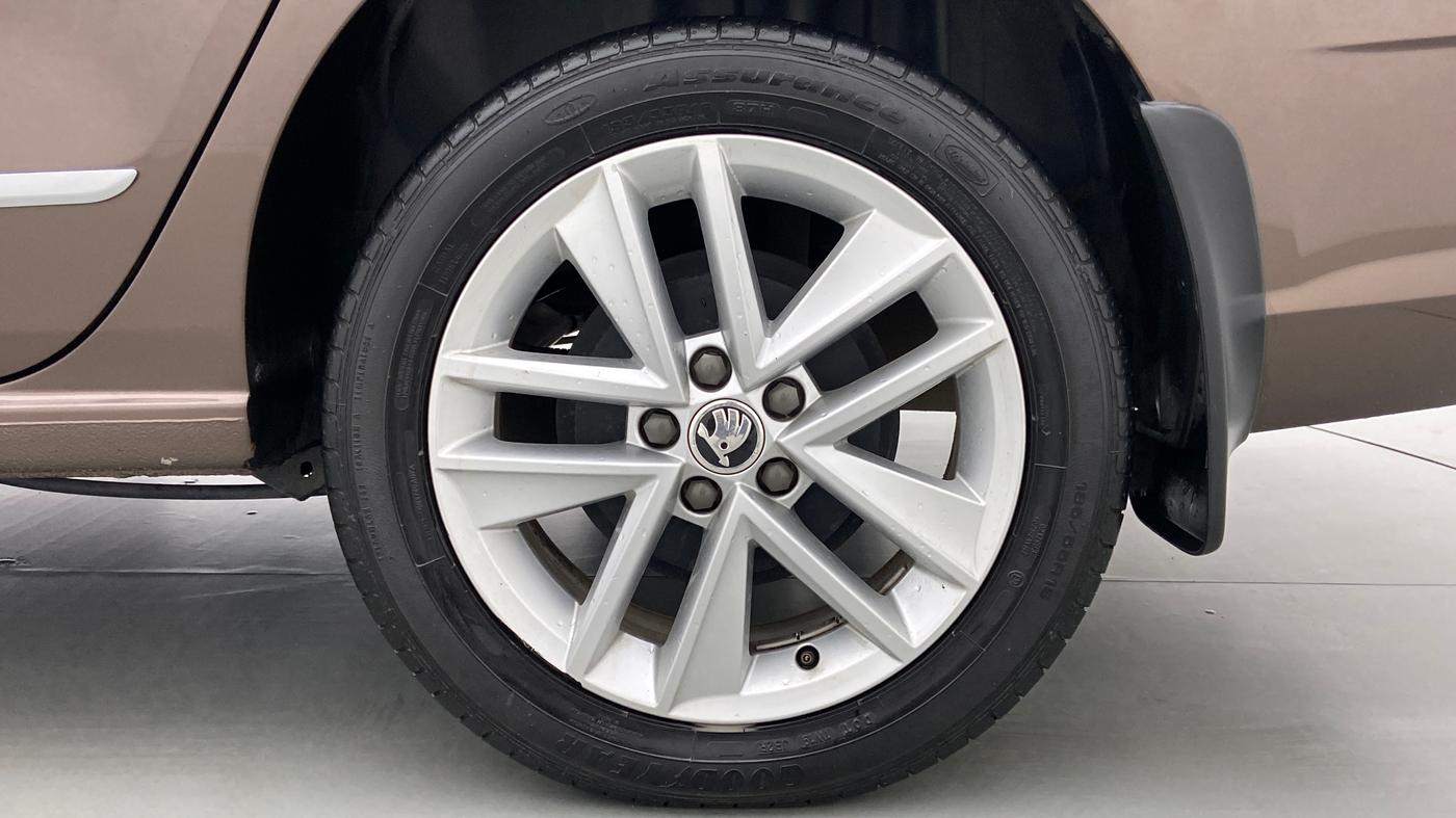 2020 Skoda Rapid STYLE 1.0TSI MT, Petrol, Manual, 20,946 km, Left Rear Wheel
