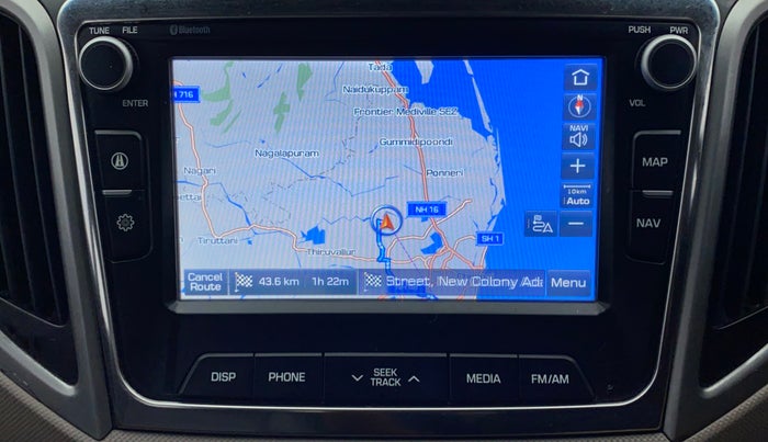 2016 Hyundai Creta SX PLUS AT 1.6 PETROL, Petrol, Automatic, 85,921 km, Navigation System