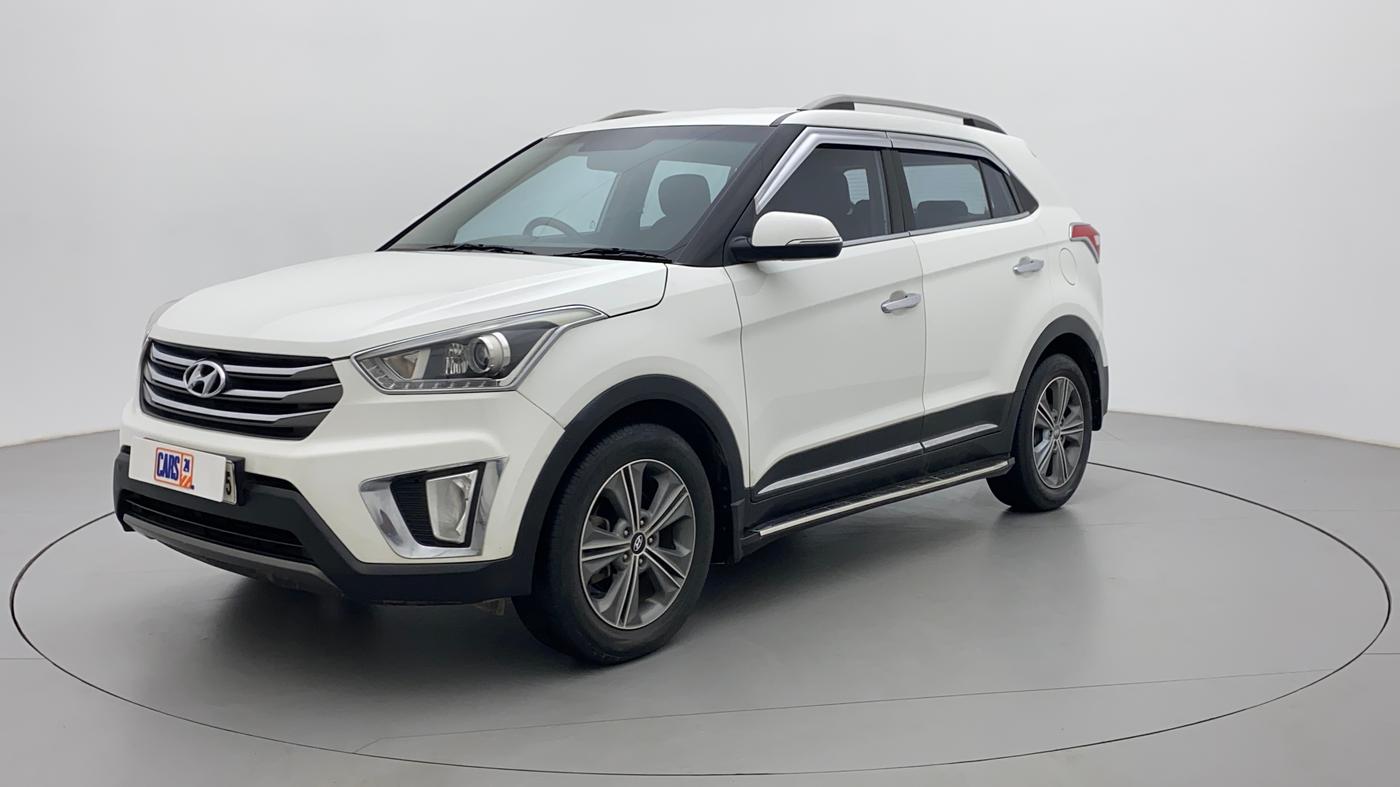 2016 Hyundai Creta SX PLUS AT 1.6 PETROL, Petrol, Automatic, 85,921 km, Left Front Diagonal