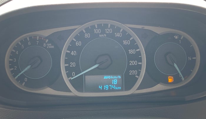 2017 Ford New Figo TREND 1.2 PETROL, Petrol, Manual, 41,939 km, Odometer Image