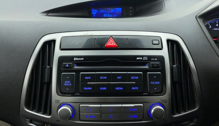 2012 Hyundai i20 SPORTZ 1.2 VTVT, Petrol, Manual, 47,555 km, Infotainment System