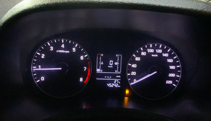 2019 Hyundai Creta EX 1.6 PETROL, Petrol, Manual, 45,239 km, Odometer Image