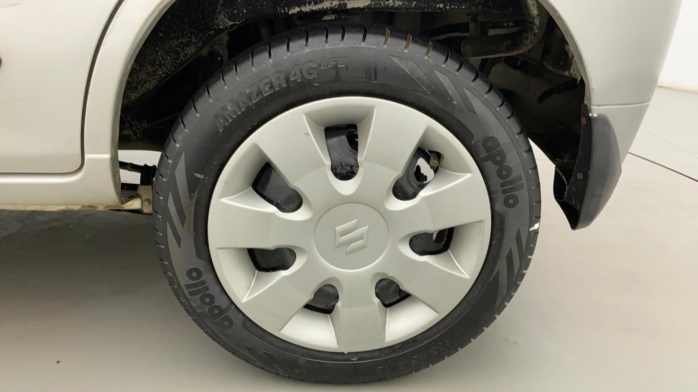2012 Maruti Alto K10 VXI, Petrol, Manual, 86,691 km, Left Rear Wheel